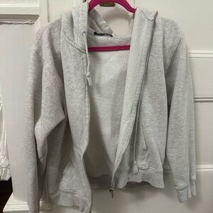 Brandy Melville Light Gray Hoodie